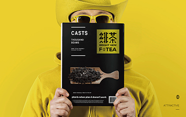 聊城绯茶品牌设计